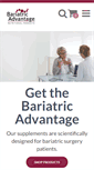 Mobile Screenshot of bariatricadvantage.com